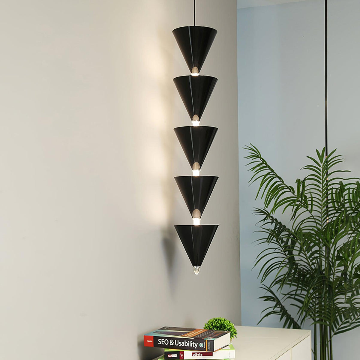Yrathen lámpara colgante moderna minimalista