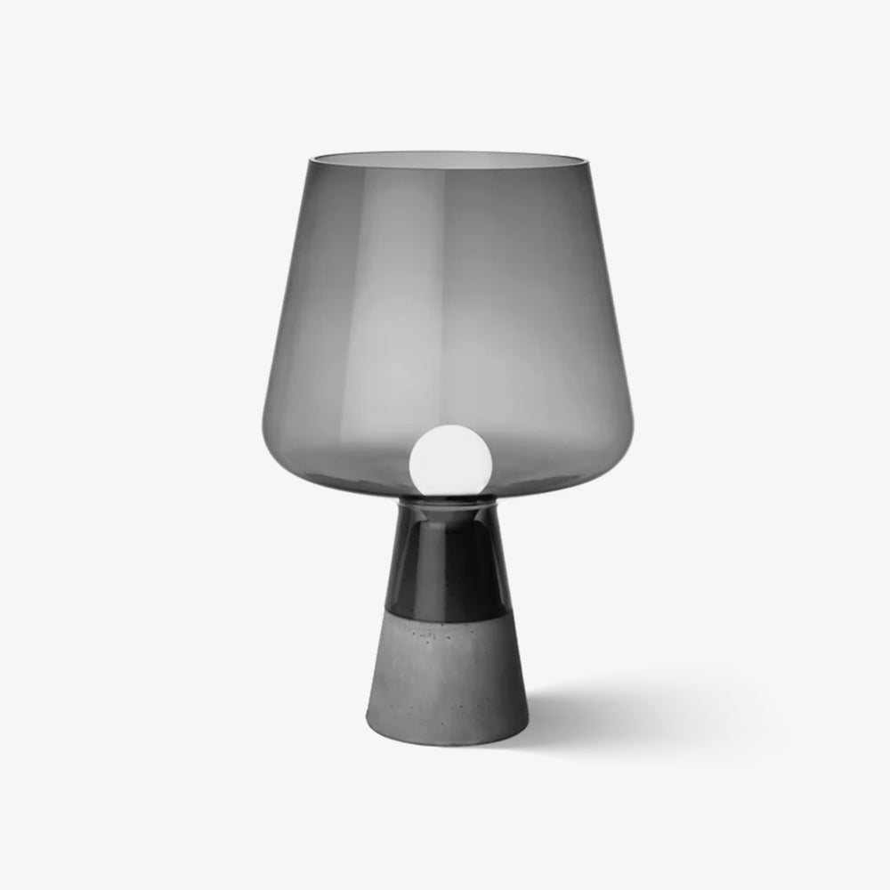 Elairella lámpara de mesa minimalista en cemento