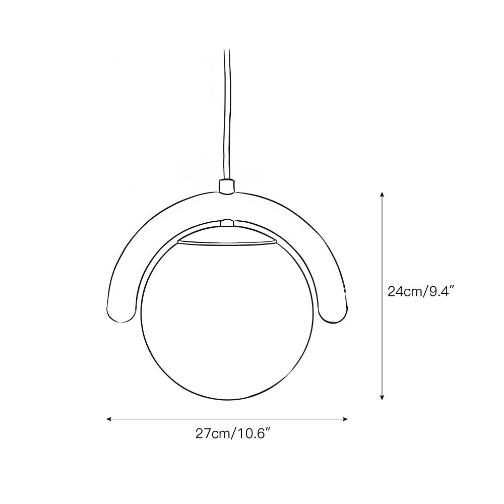 Elowis lámpara colgante lineal Ball