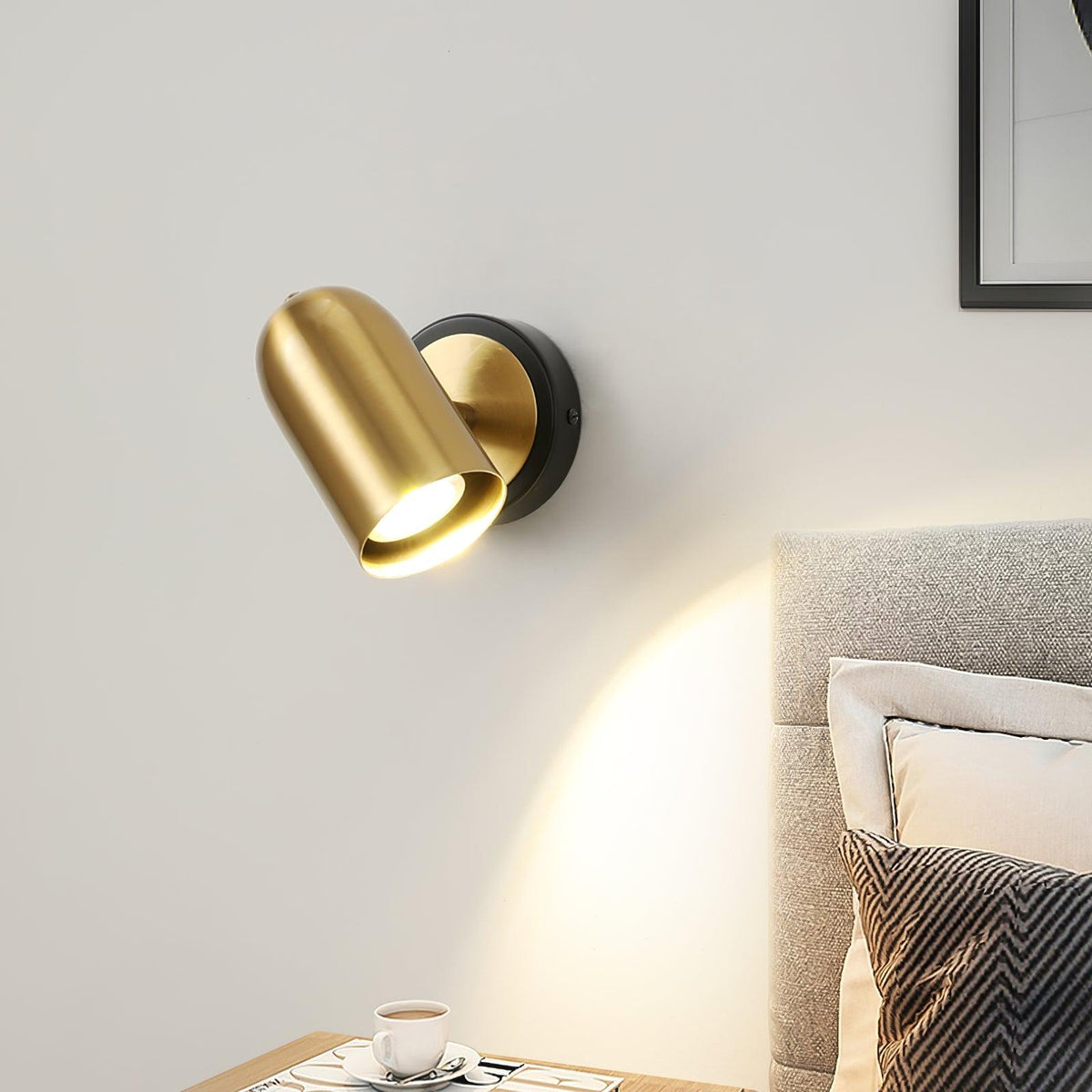 Oriaira aplique de pared moderno minimalista dorado
