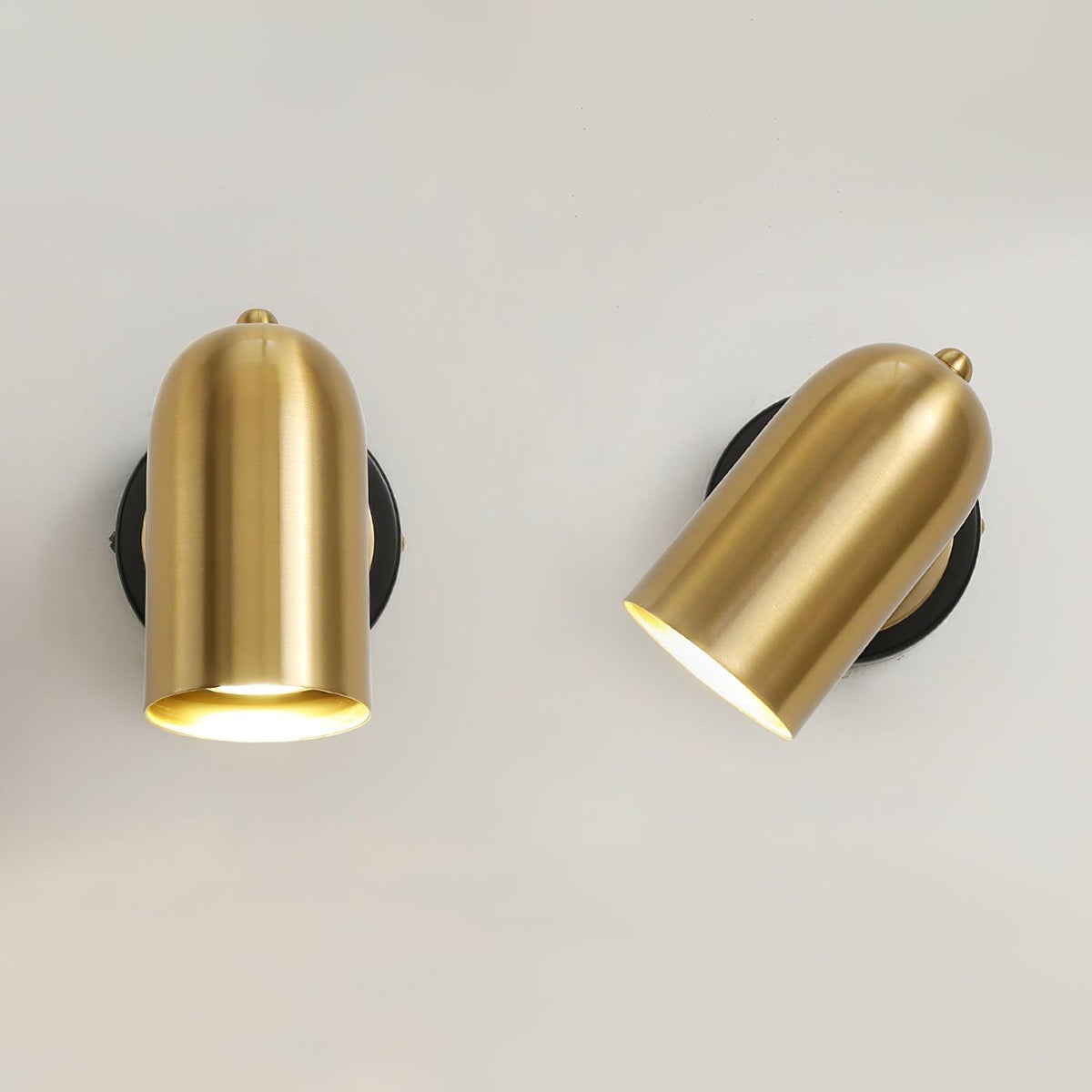 Oriaira aplique de pared moderno minimalista dorado