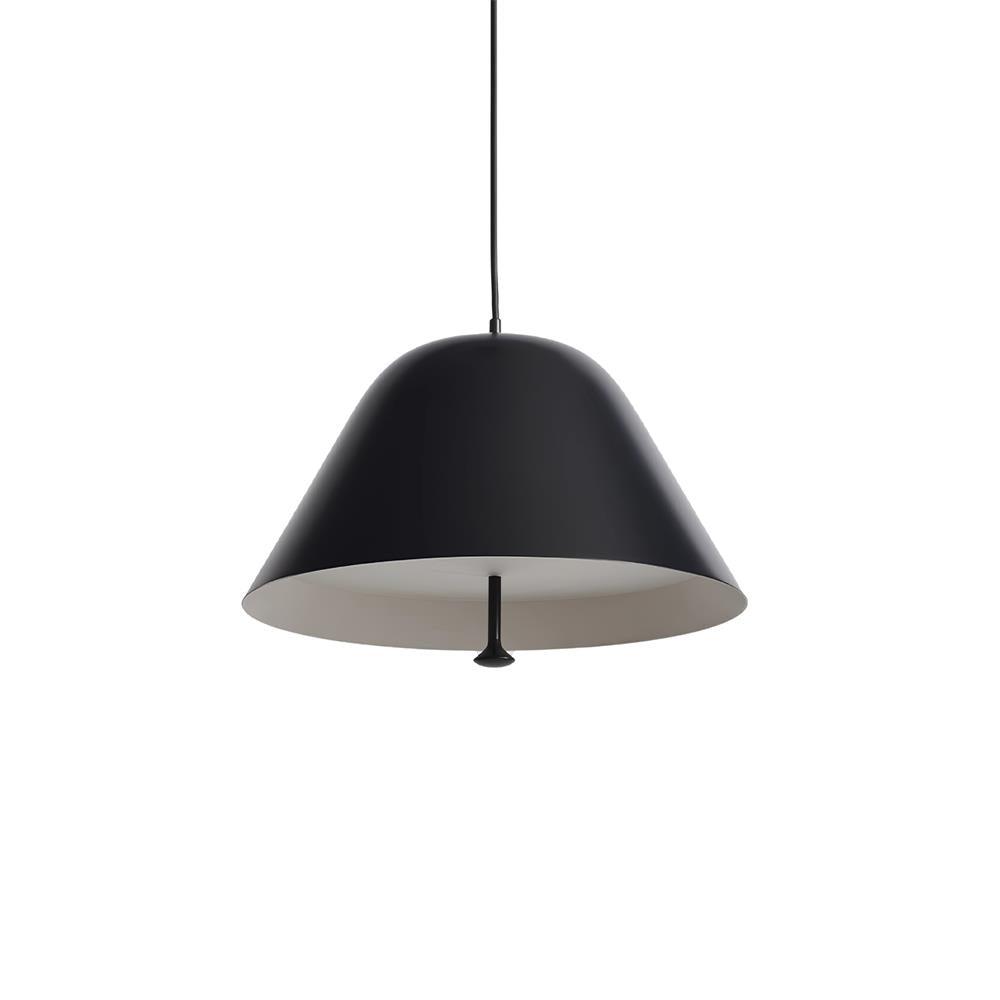 Lámpara colgante moderna de metal en verde y blanco minimalista