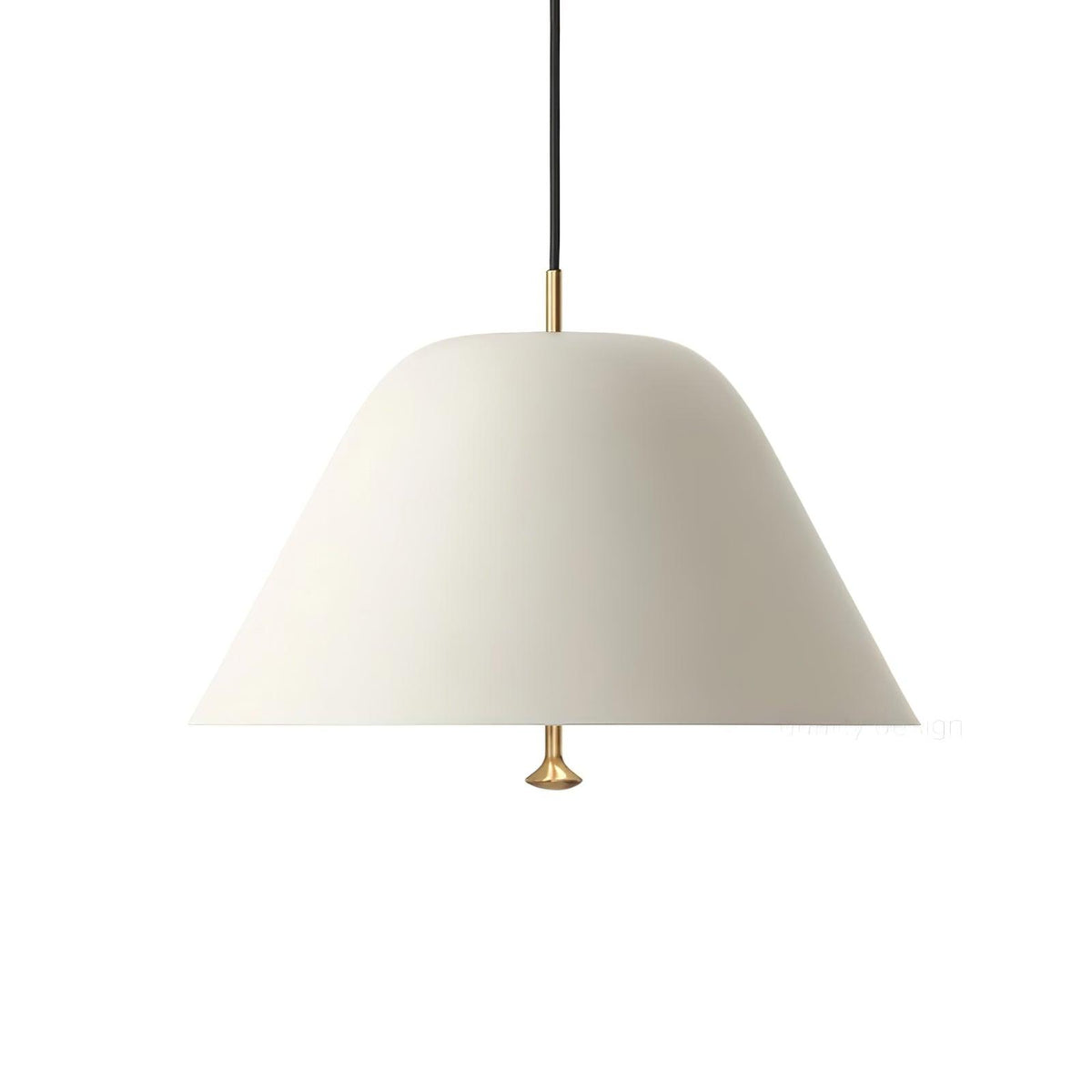 Evir lámpara colgante en vidrio, latón y estilo minimalista