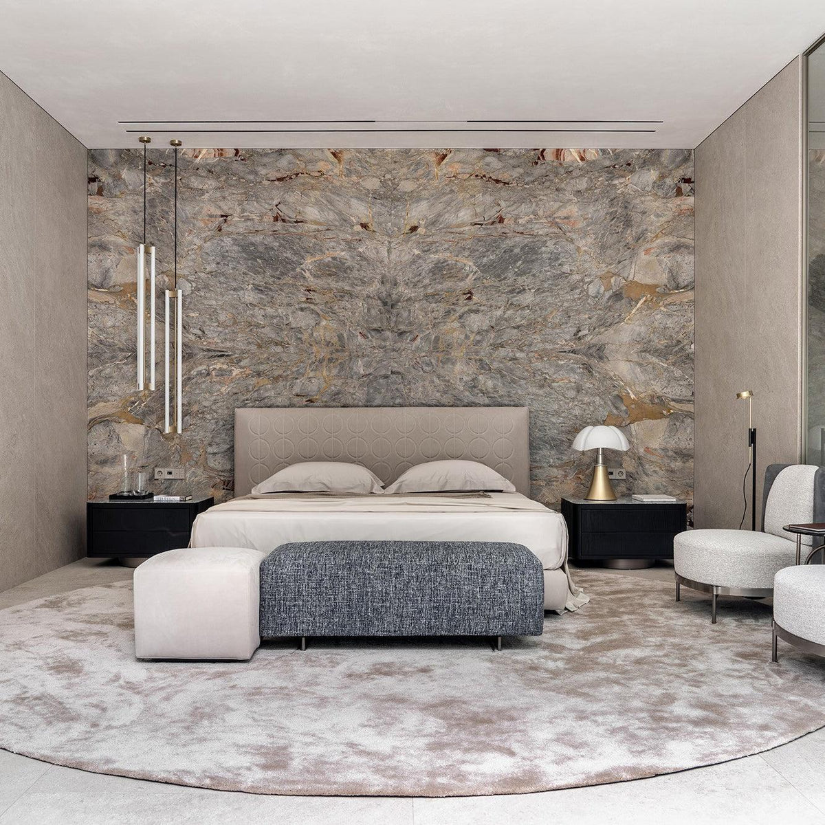 Calinise lámpara colgante minimalista cilíndrica