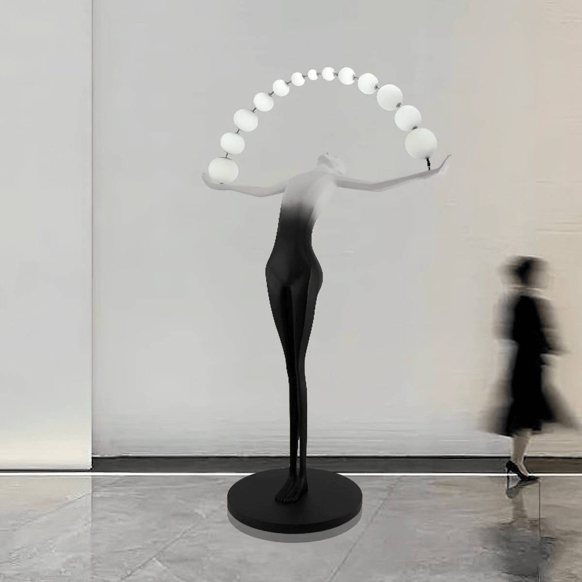 Luminara Gradient Sculptural lámpara de pie