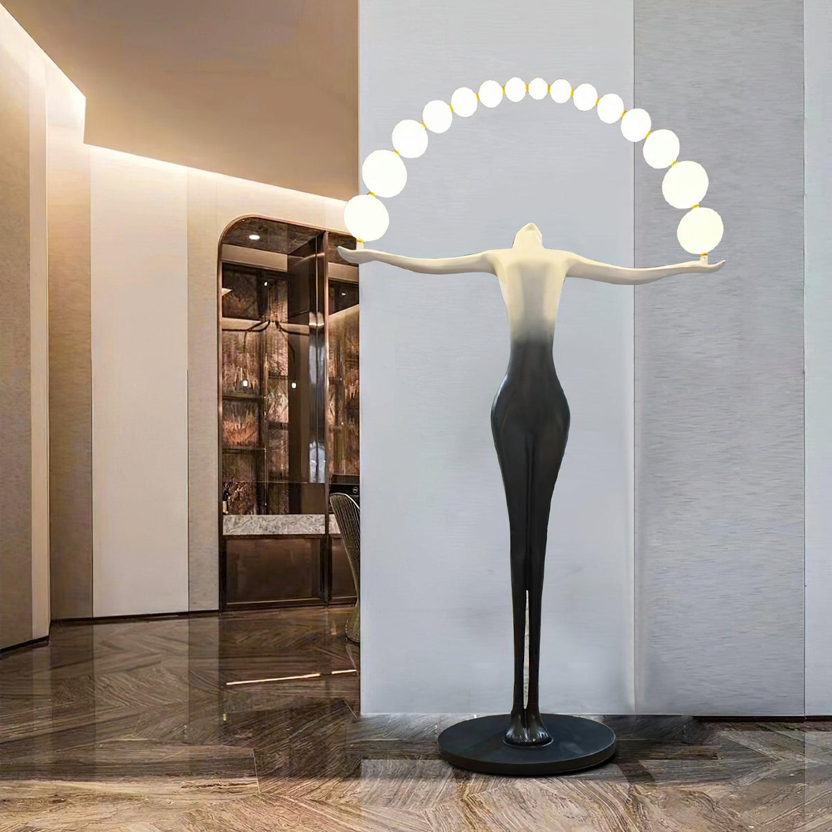 Luminara Gradient Sculptural lámpara de pie