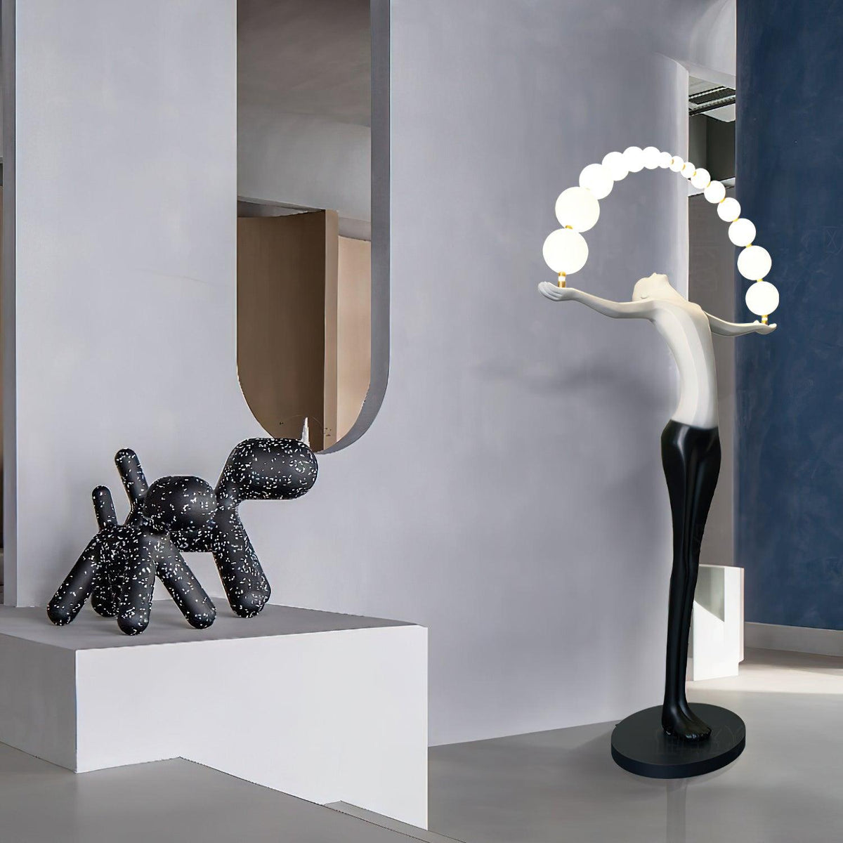 Luminara Gradient Sculptural lámpara de pie