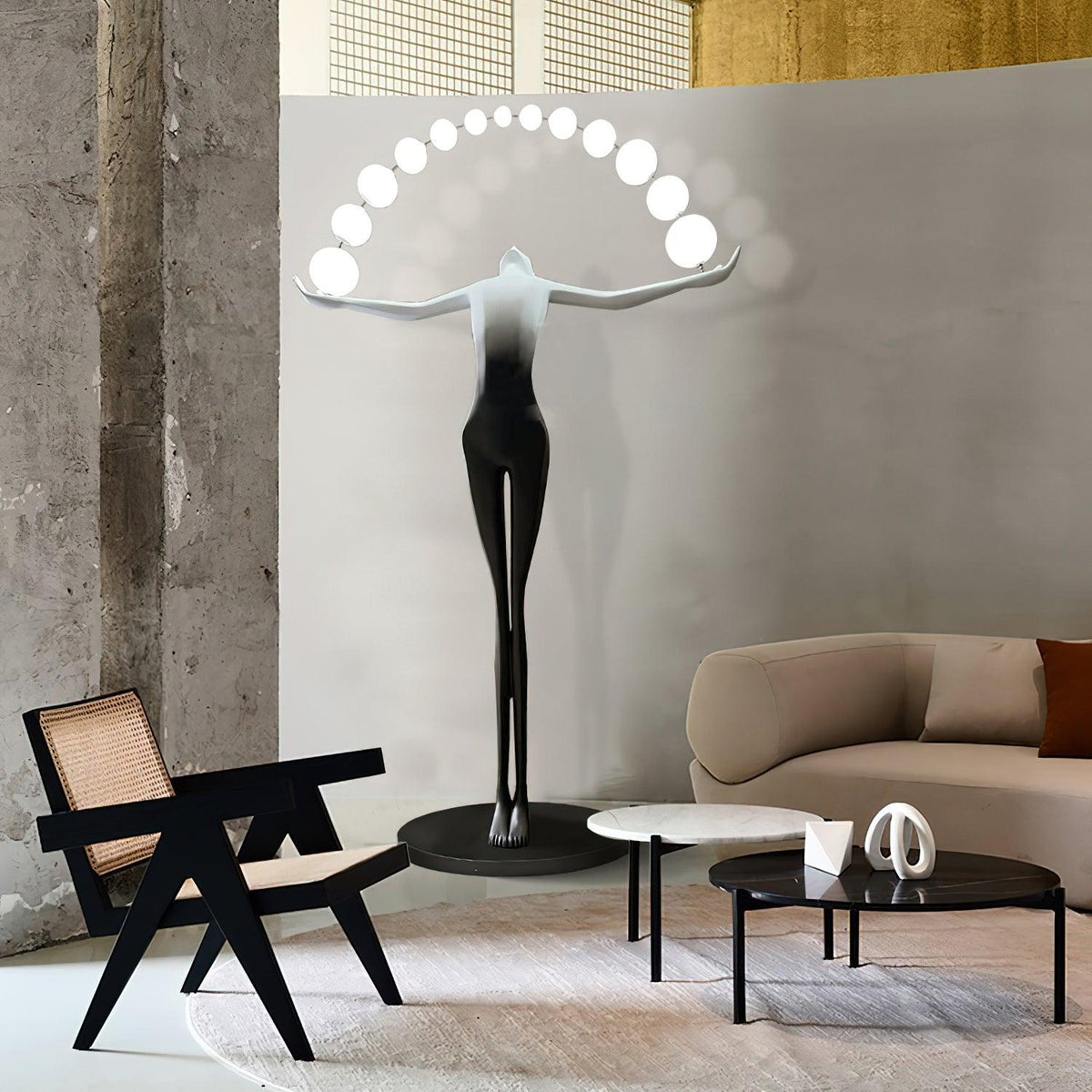 Luminara Gradient Sculptural lámpara de pie