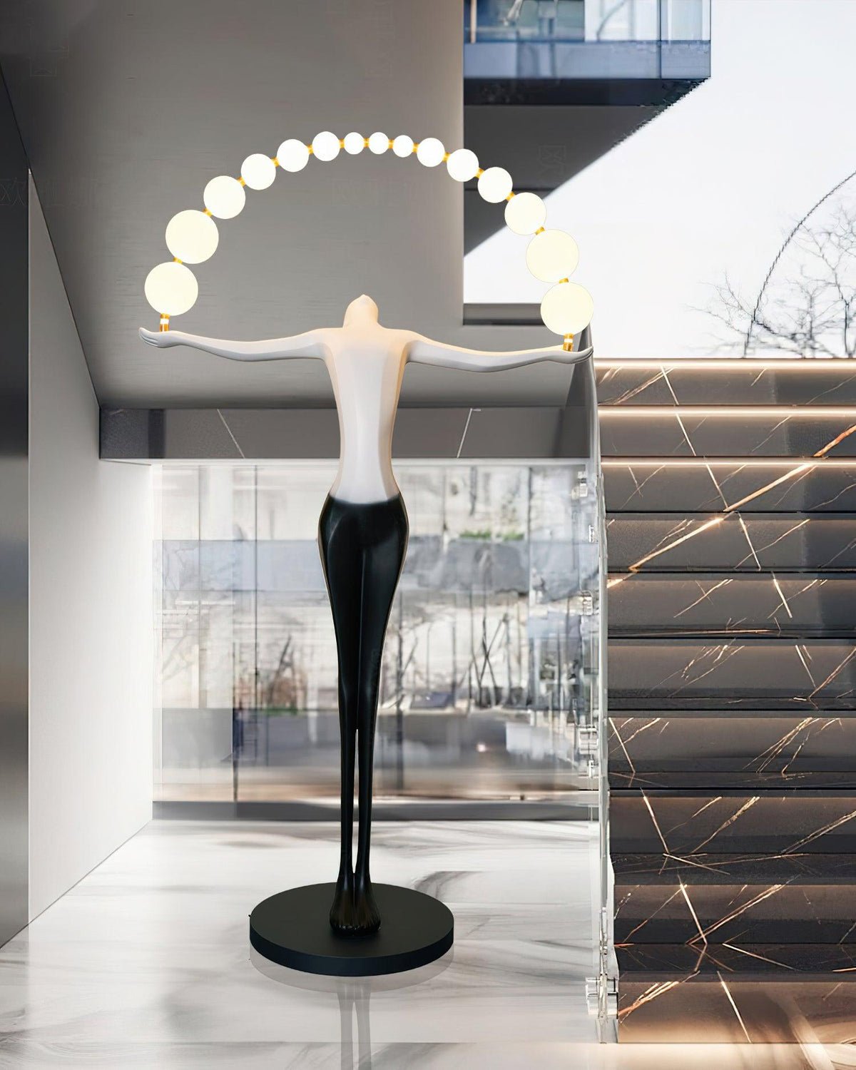 Luminara Gradient Sculptural lámpara de pie