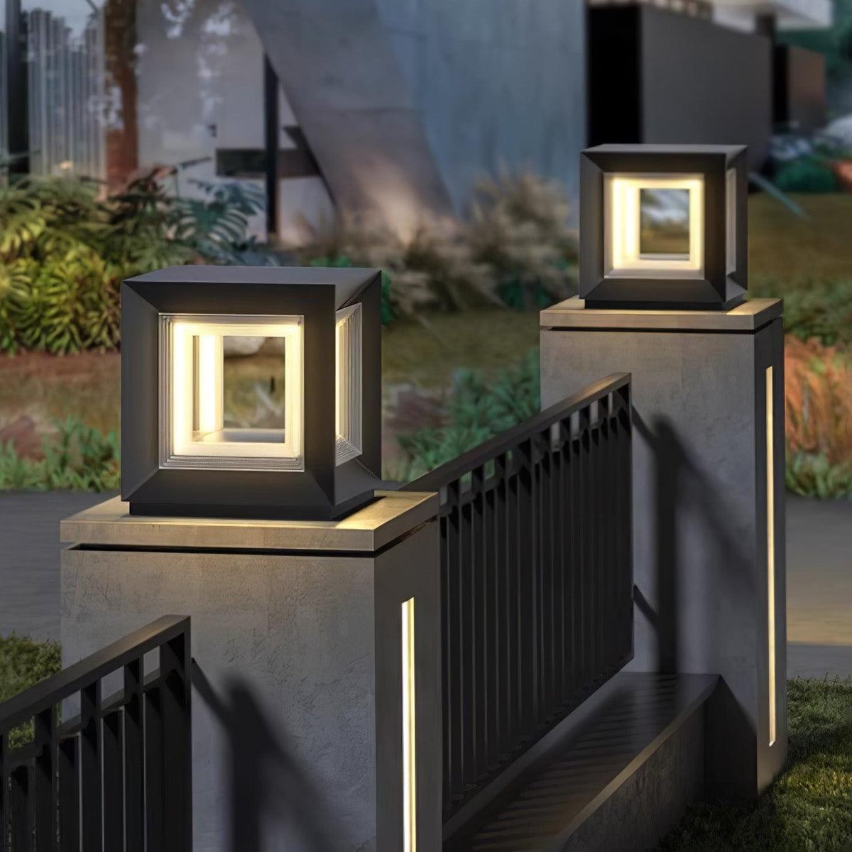 Lewis luminaria exterior moderna