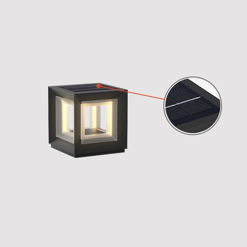 Lewis luminaria exterior moderna