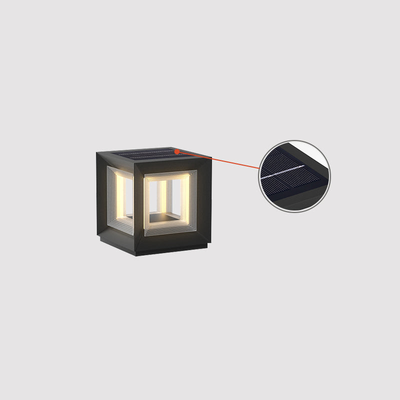 Lewis luminaria exterior moderna