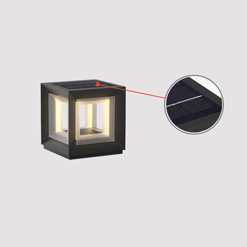 Lewis luminaria exterior moderna