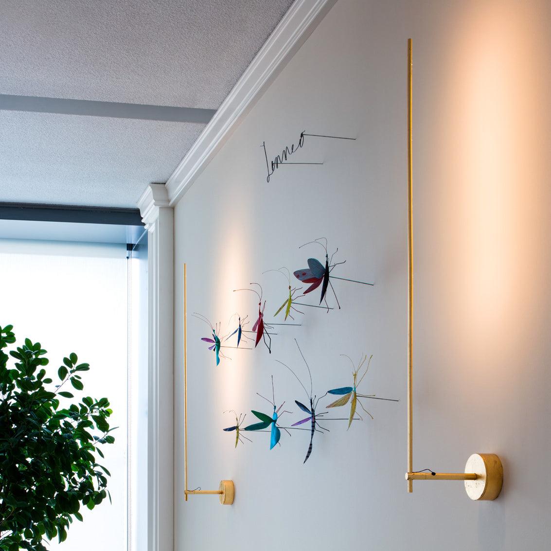 Mymareth aplique de pared moderno minimalista Stick