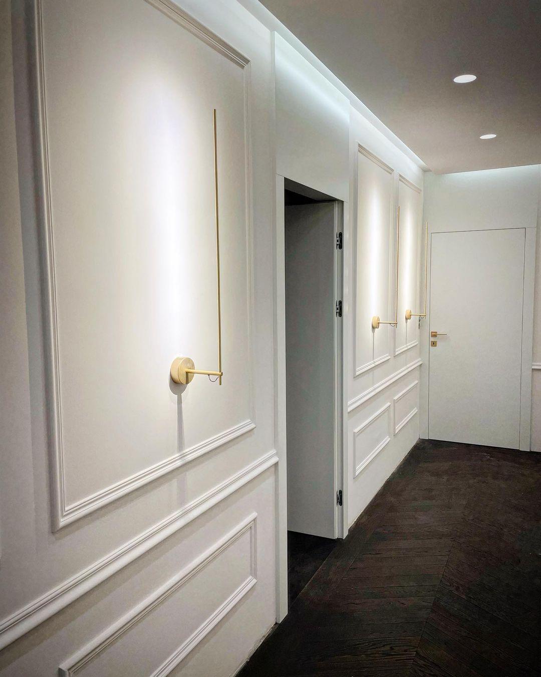 Mymareth aplique de pared moderno minimalista Stick