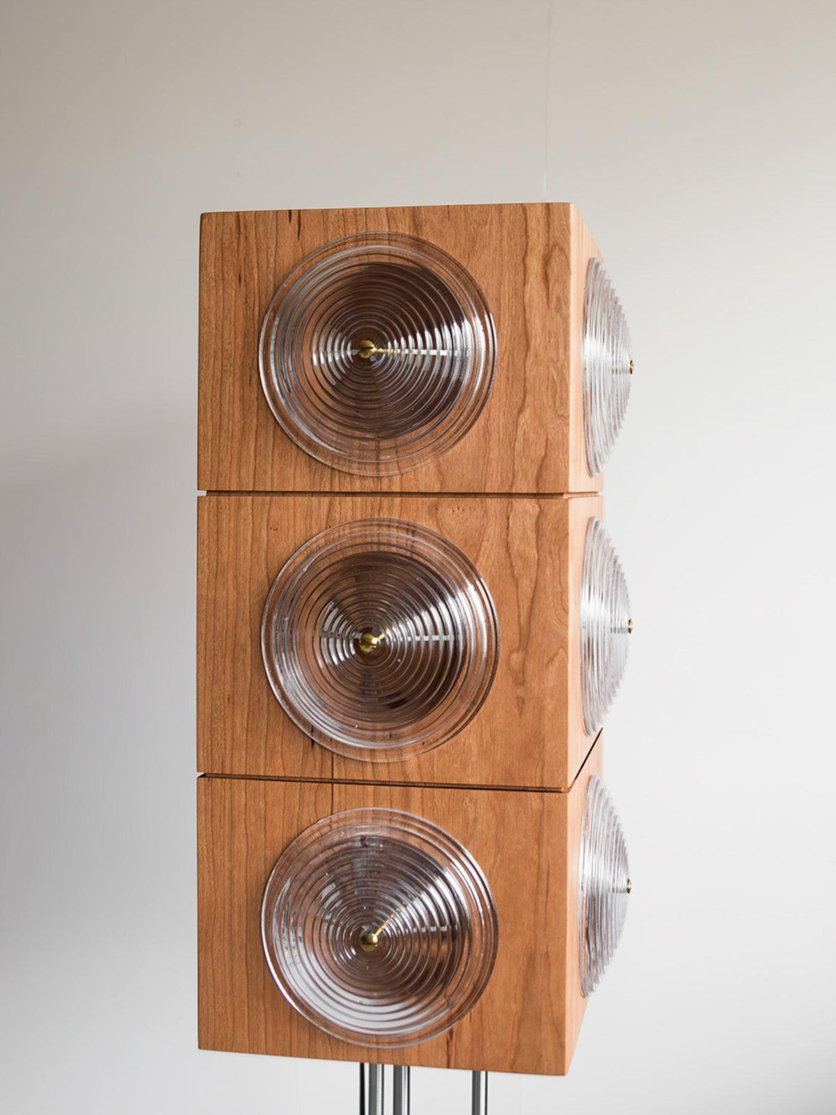 Avraearae lámpara de pie modular de madera
