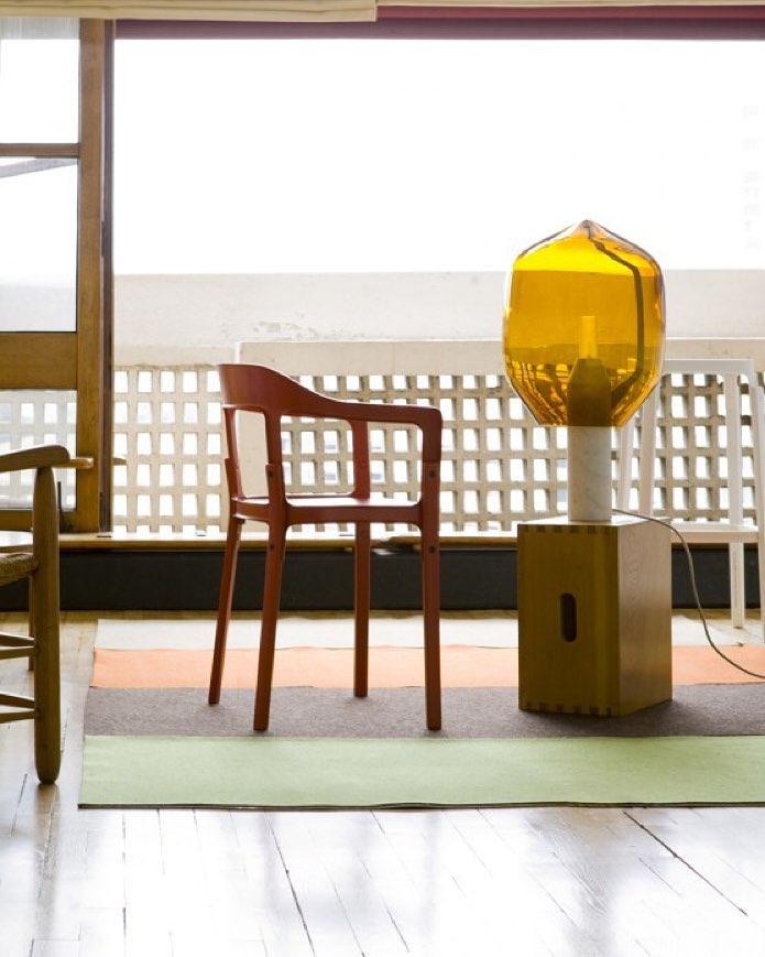 Vihls lámpara de mesa moderna de mármol