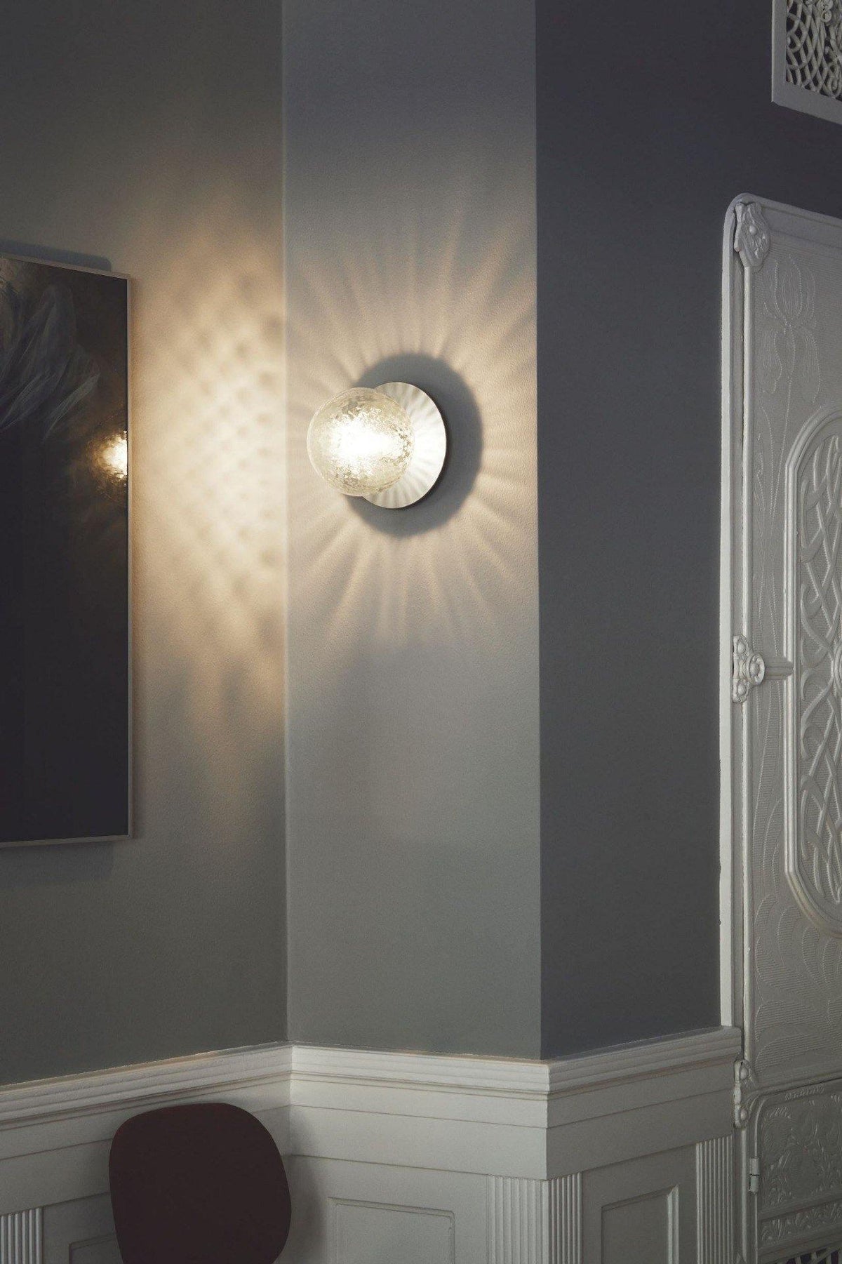 Irinor aplique de pared Premium nórdico en latón