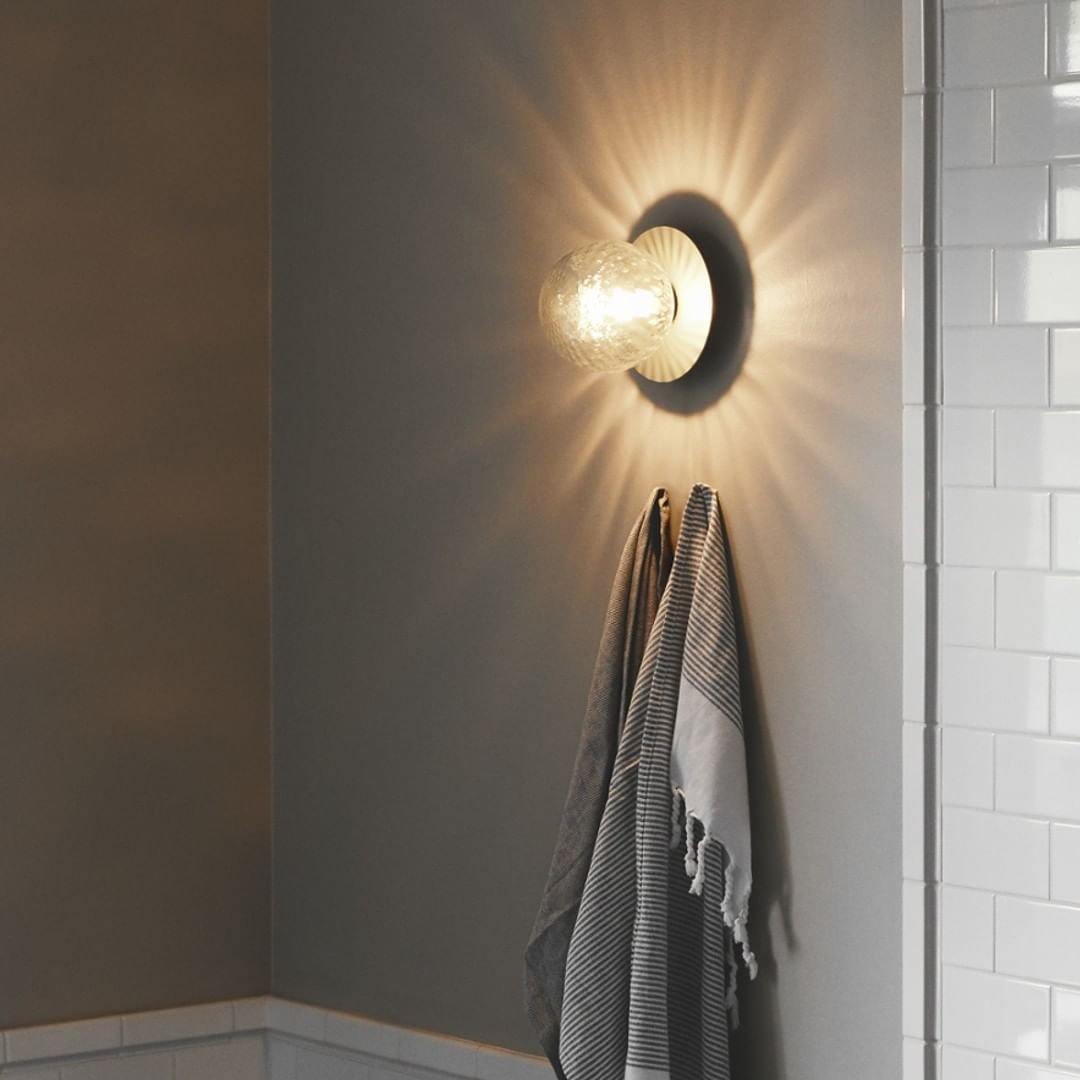 Irinor aplique de pared Premium nórdico en latón