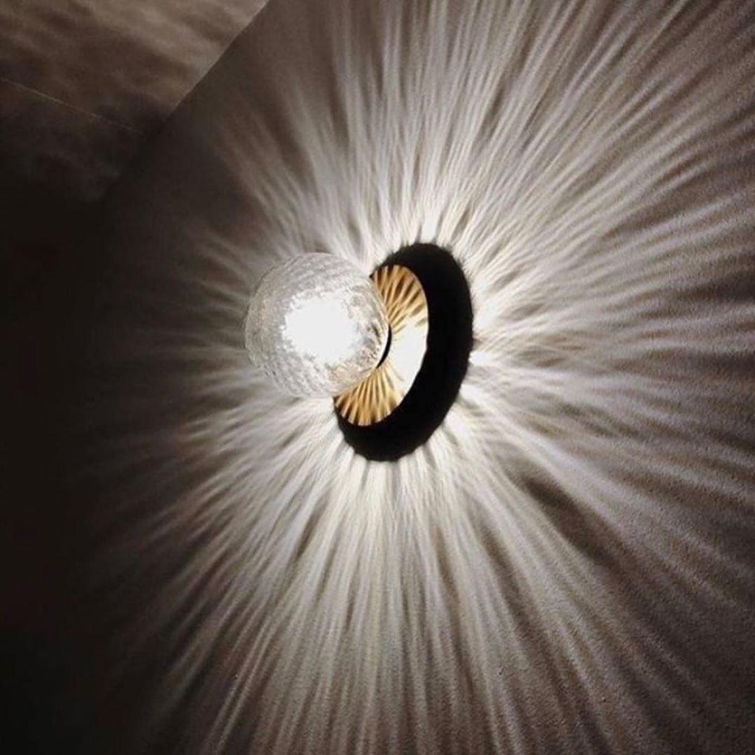 Nifte aplique de pared minimalista esfera globo