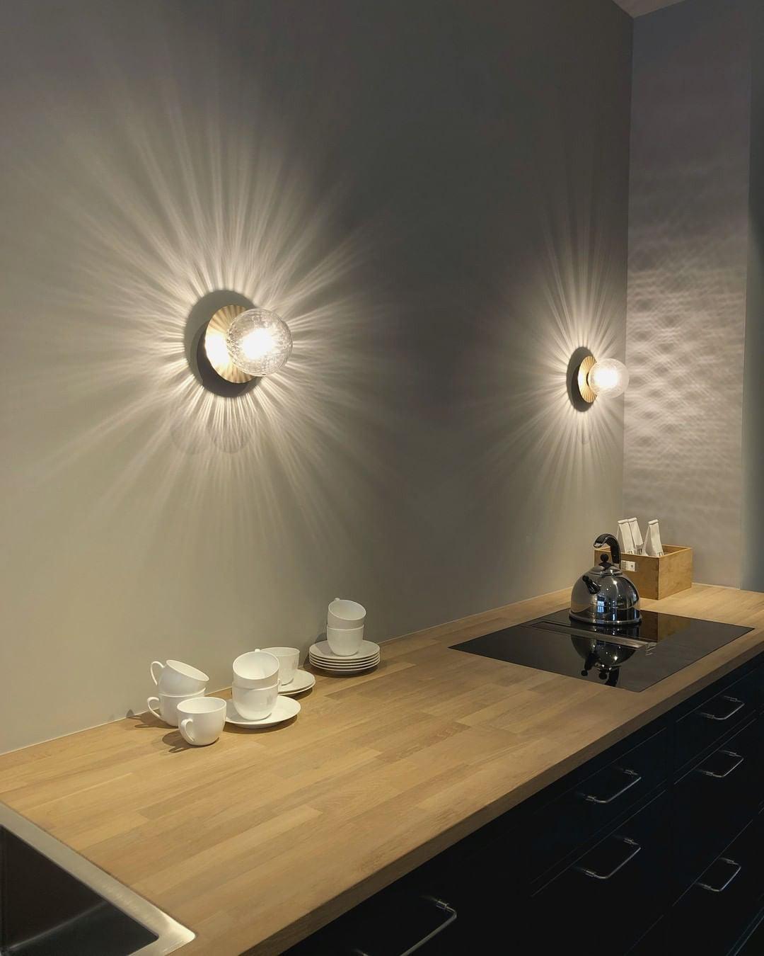 Nifte aplique de pared minimalista esfera globo