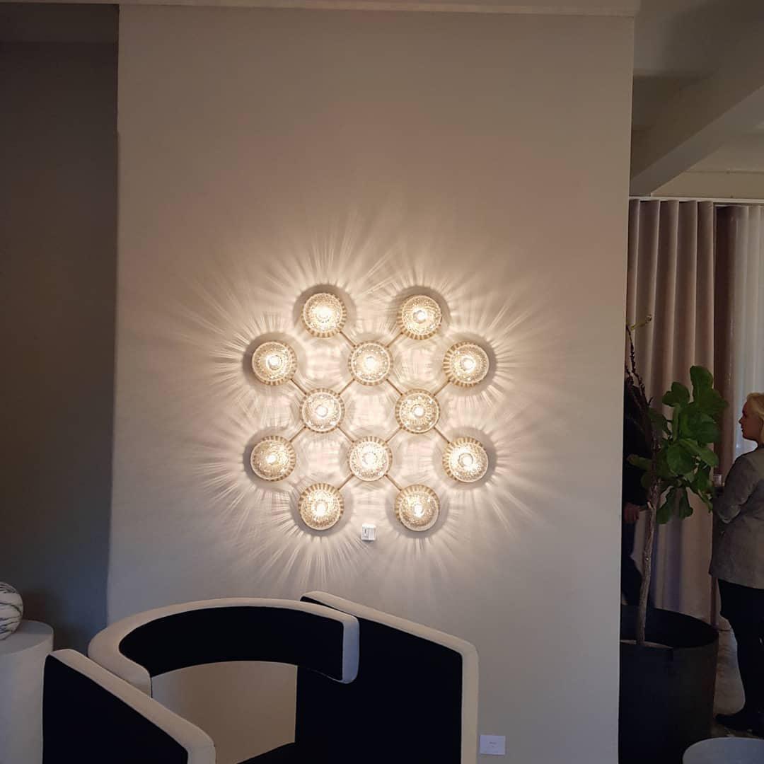 Nifte aplique de pared minimalista esfera globo