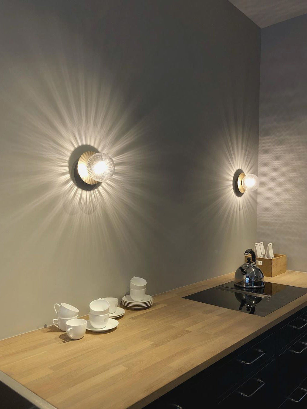 Nifte aplique de pared minimalista esfera globo