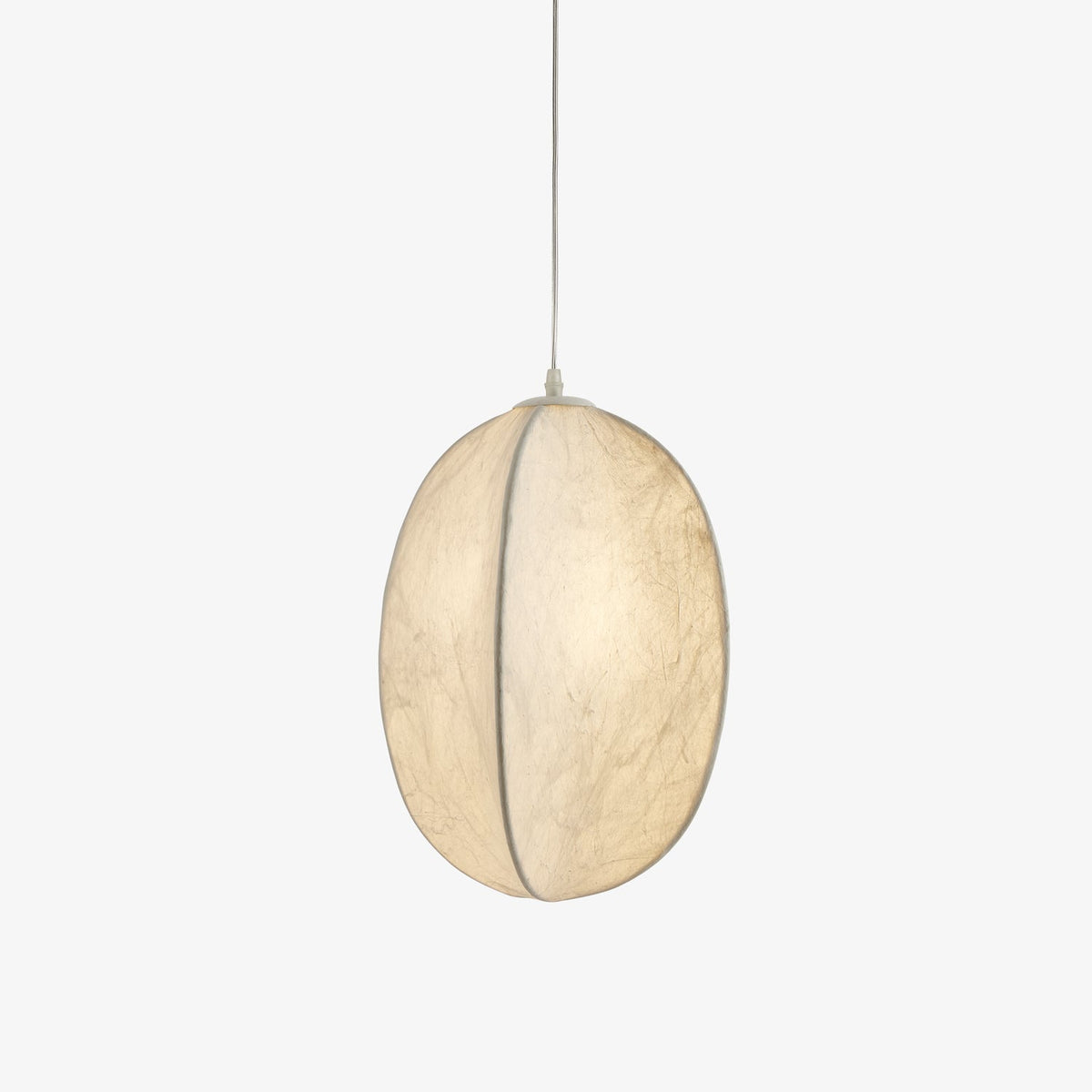 Dune lámpara colgante minimalista de seda
