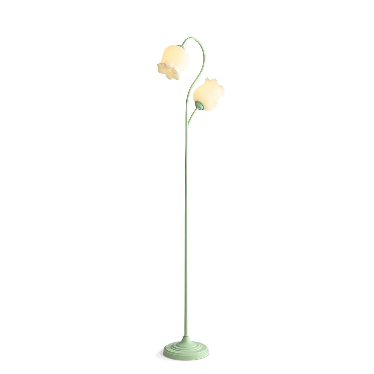 Zevelil lámpara de pie floral