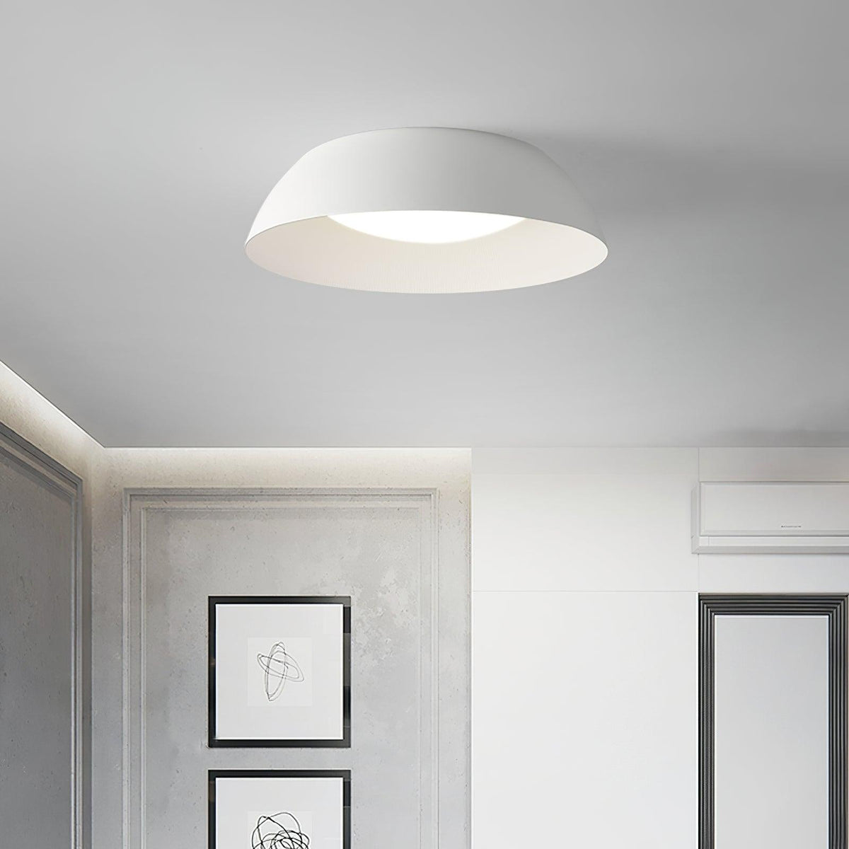Dlux lámpara de techo moderna minimalista LED