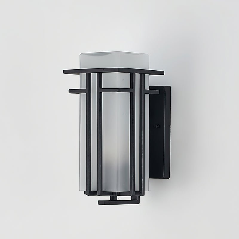Wilen aplique de pared de hierro Farol