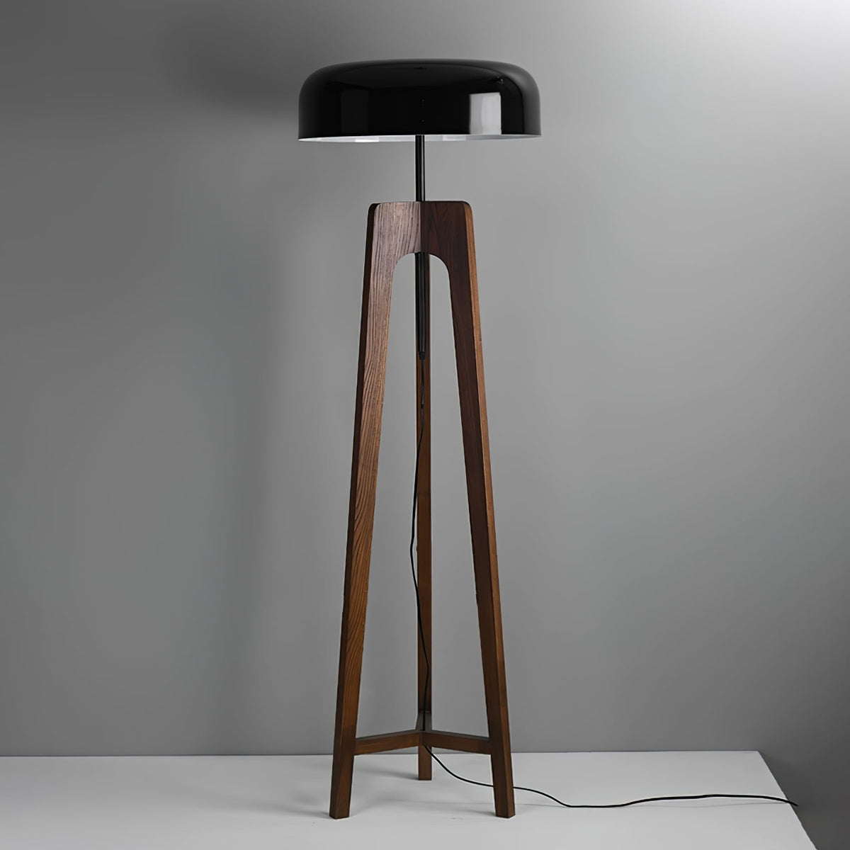 Kovain lámpara de pie de madera minimalista