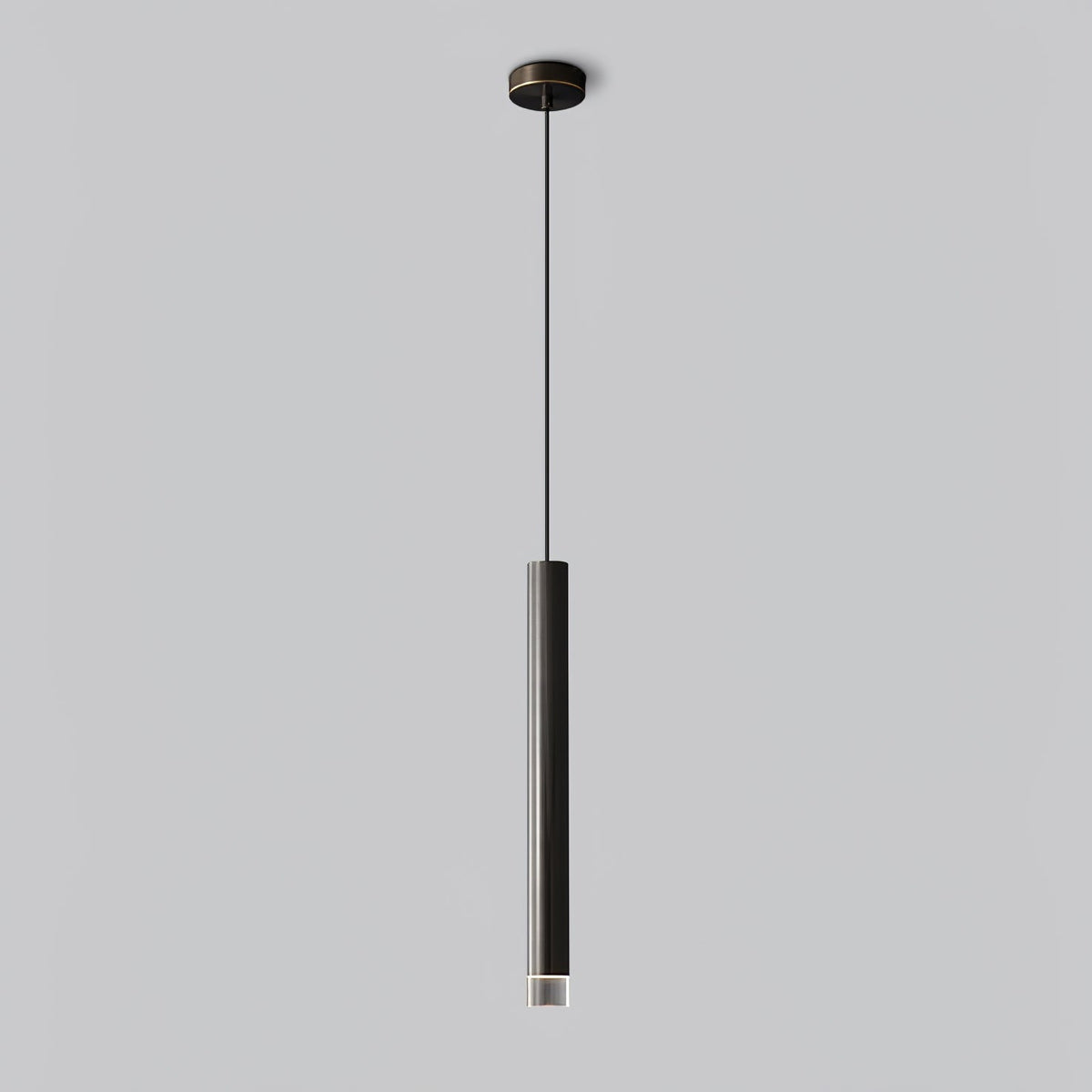 Cetheel lámpara colgante moderna minimalista de latón
