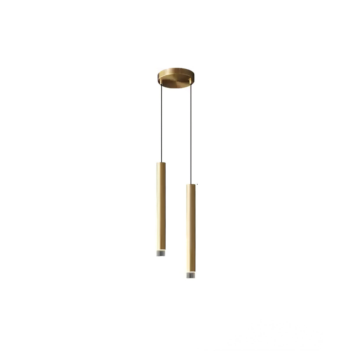Cetheel lámpara colgante moderna minimalista de latón