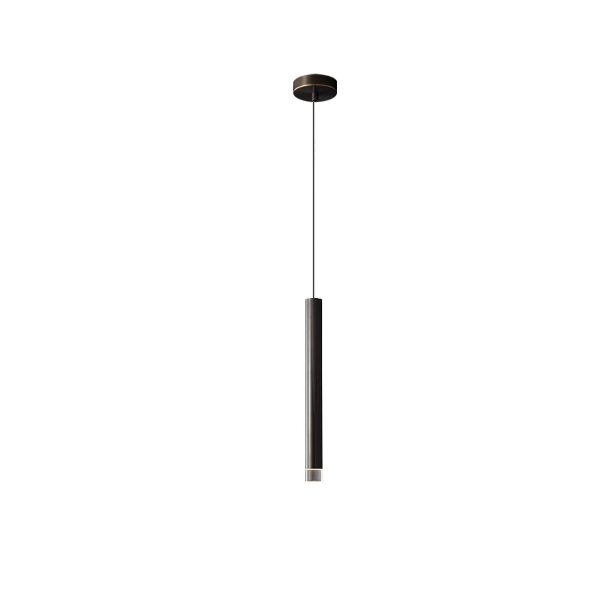 Cetheel lámpara colgante moderna minimalista de latón