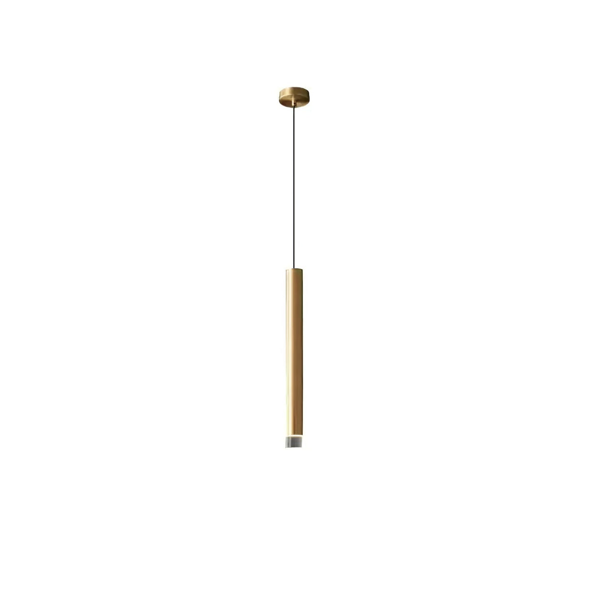 Cetheel lámpara colgante moderna minimalista de latón