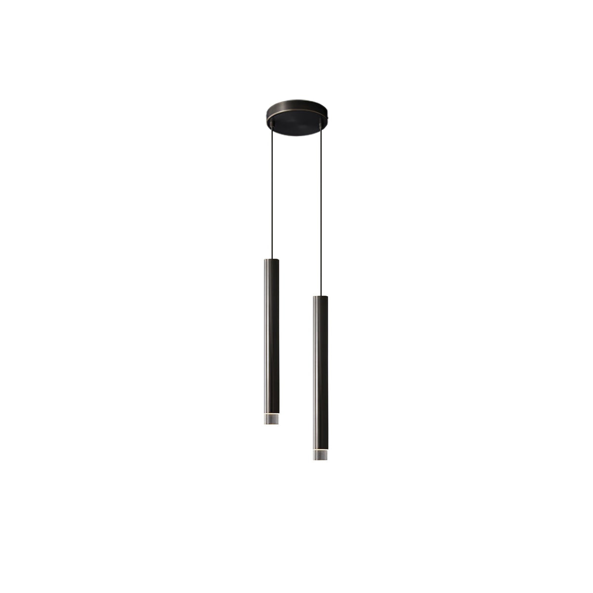 Cetheel lámpara colgante moderna minimalista de latón