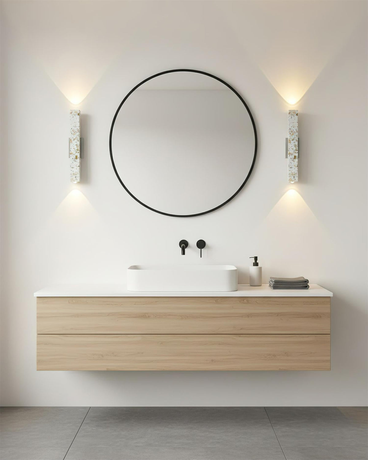 Renaelle aplique de pared Terrazo