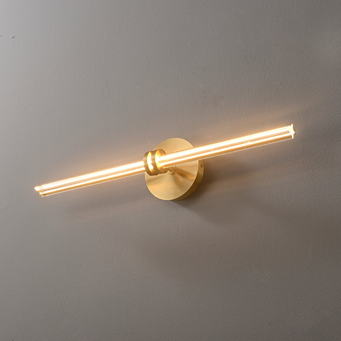 Orineraria aplique de pared lineal minimalista de metal