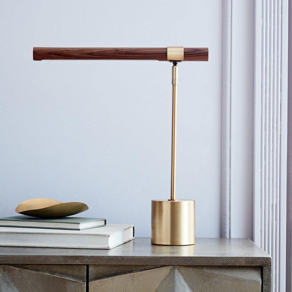 Elauine lámpara de mesa lineal minimalista