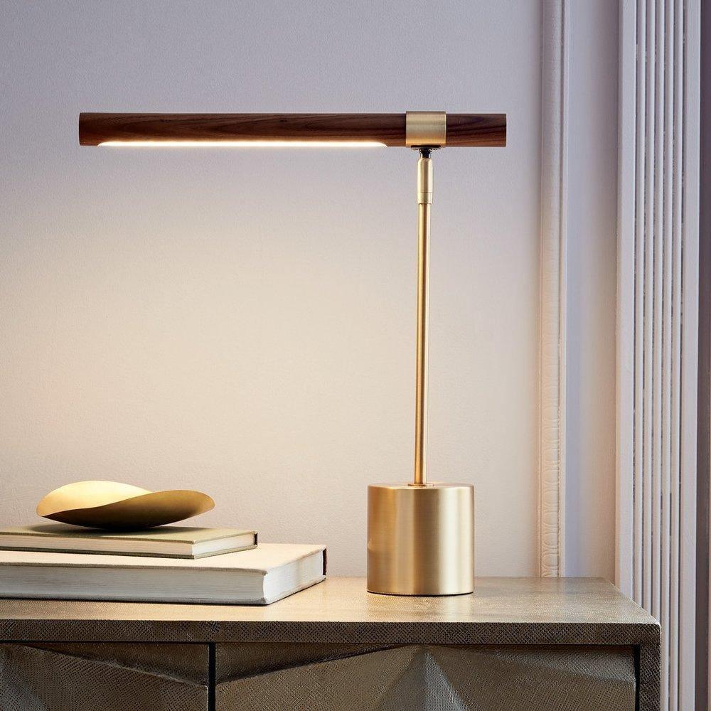 Elauine lámpara de mesa lineal minimalista