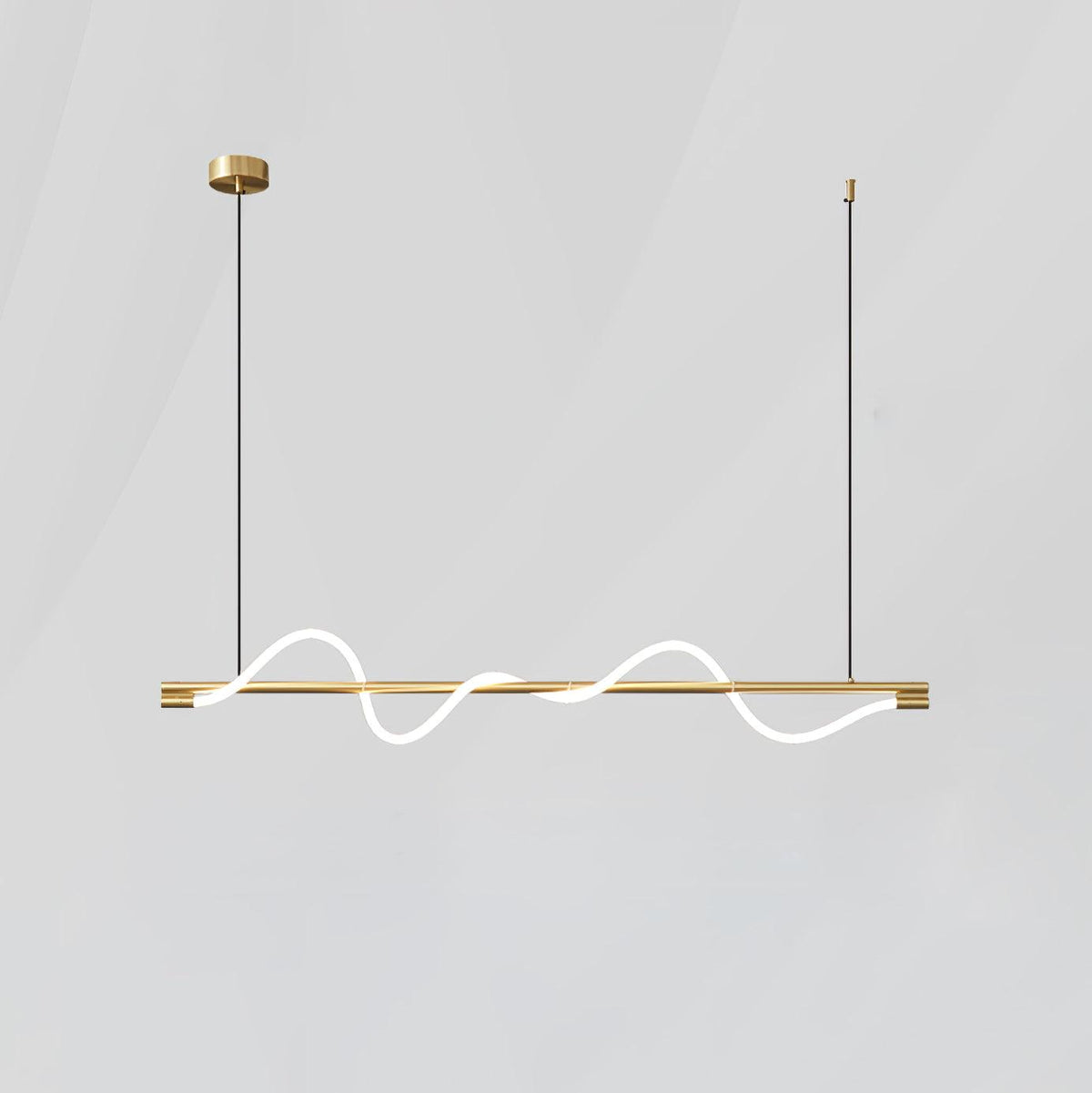 Pulse lámpara colgante minimalista de latón