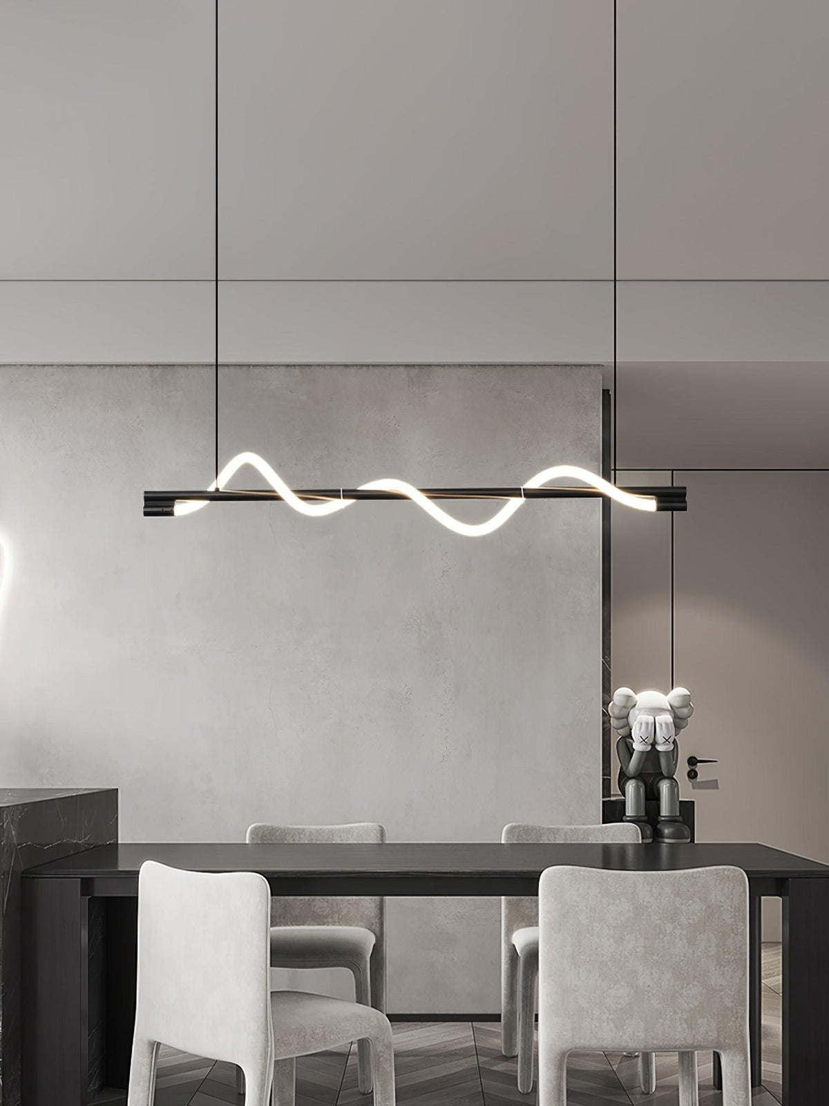 Pulse lámpara colgante minimalista de latón