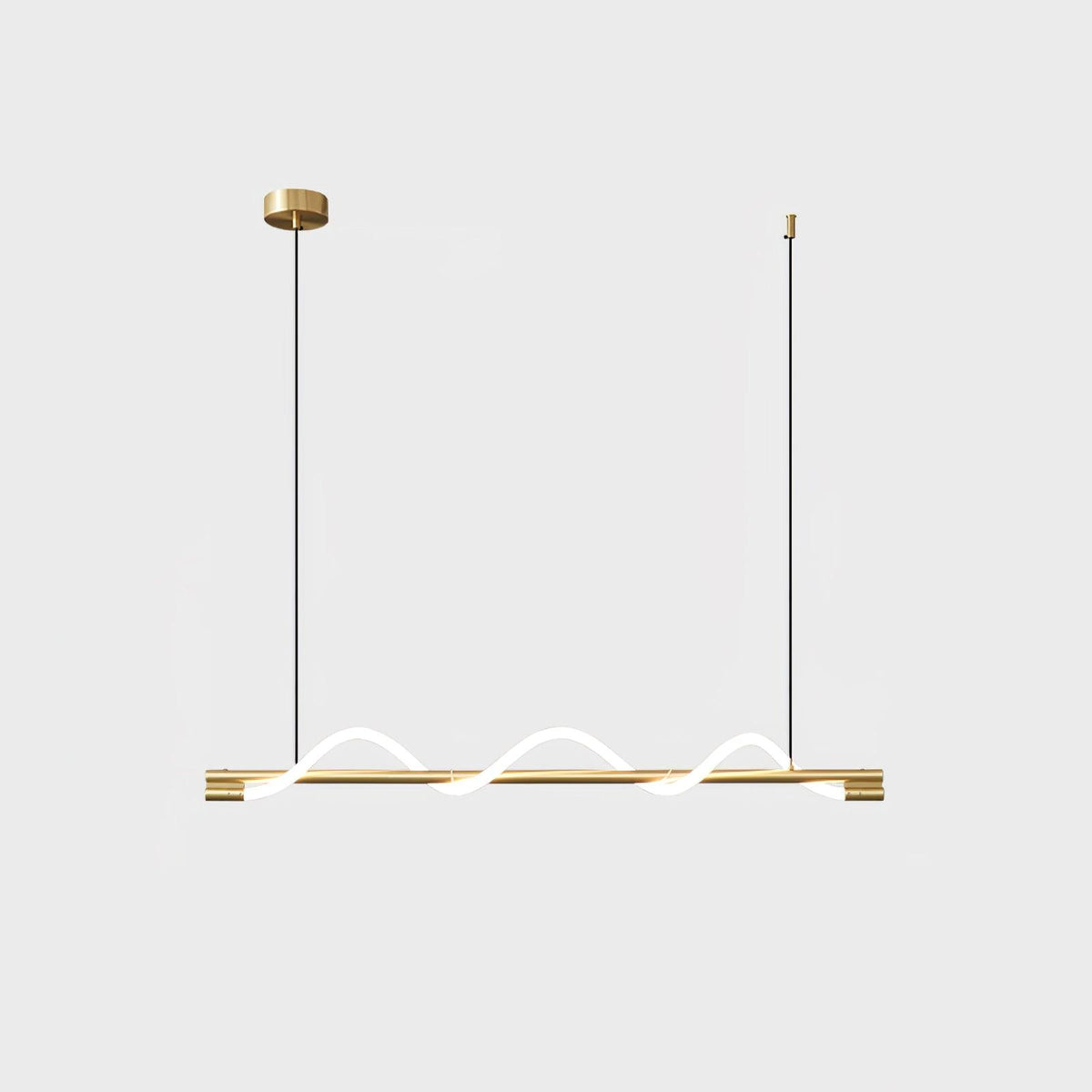 Pulse lámpara colgante minimalista de latón
