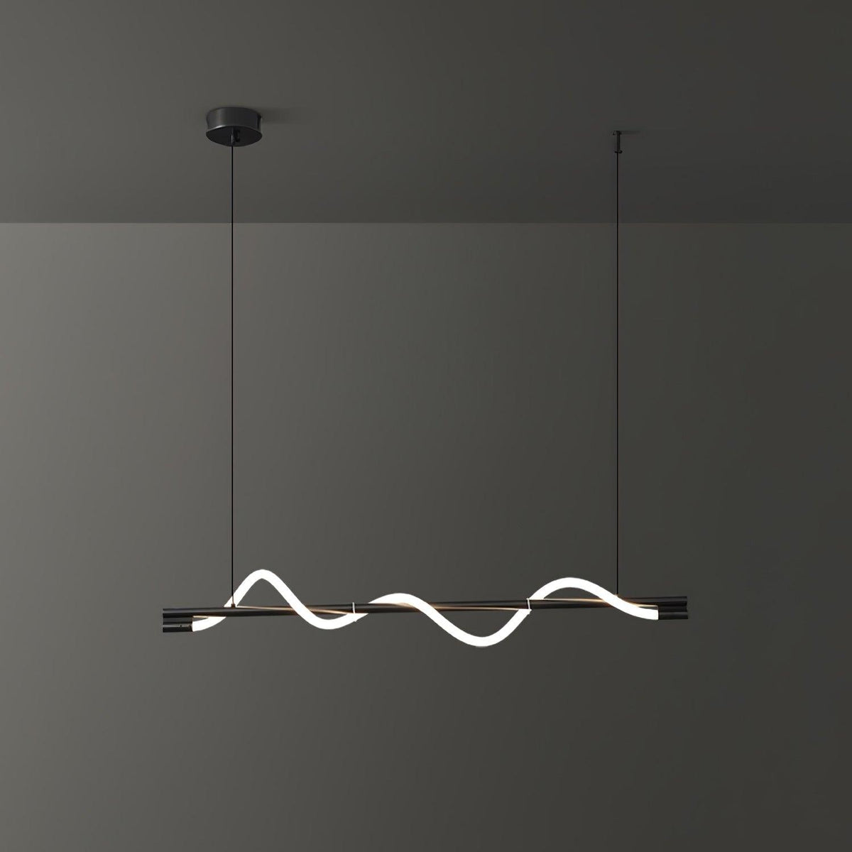 Pulse lámpara colgante minimalista de latón