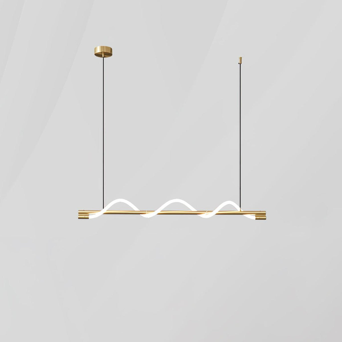 Pulse lámpara colgante minimalista de latón