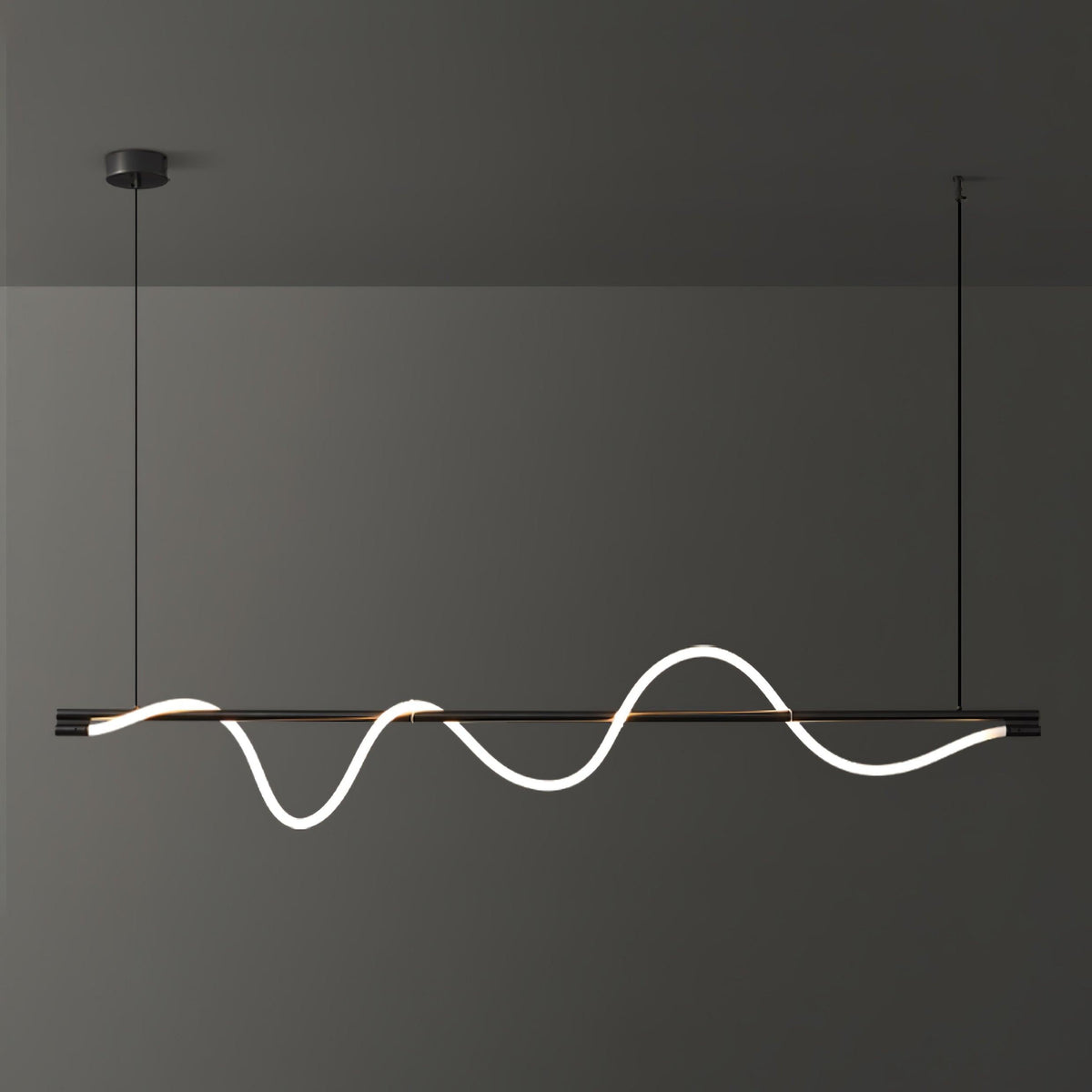 Pulse lámpara colgante minimalista de latón