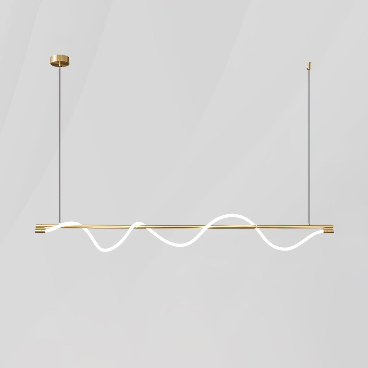 Pulse lámpara colgante minimalista de latón