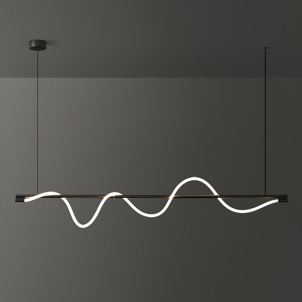 Pulse lámpara colgante minimalista de latón