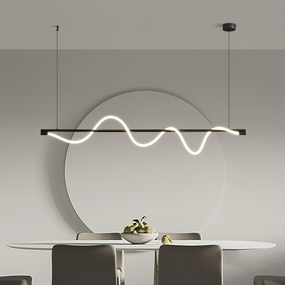 Pulse lámpara colgante minimalista de latón